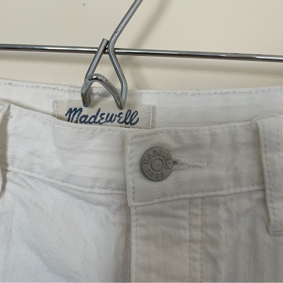 Madewell white denim boyshorts - Picture 5 of 7
